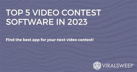 viralsweep pricing|Contest Software: Photo & Video Contests .